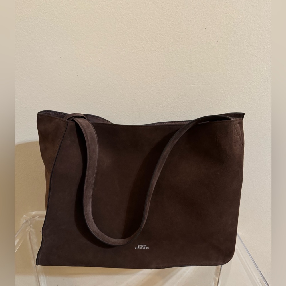 Studio Nicholson Doublet Suede Bag Cocoa - Picture 2 of 12